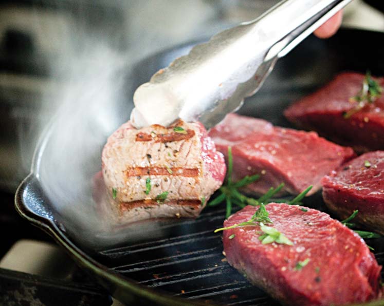 Steps to Perfectly Pan Fried Red Meat