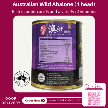 Australian Wild Abalone (1 Head)