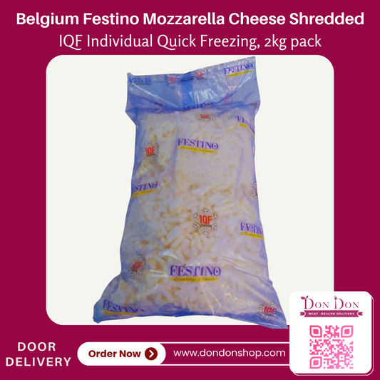 Belgium Festino Mozzarella Cheese Shredded