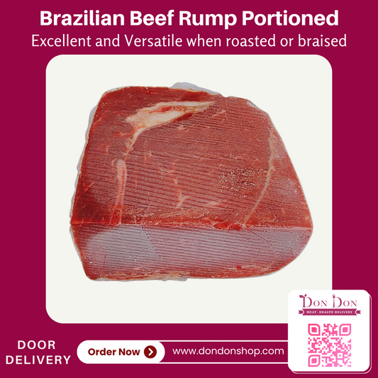 Brazilian Beef Rump (Knuckle) Portioned (~1 - 1.5kg)