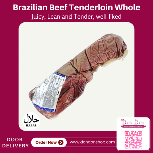Brazilian Whole Beef Tenderloin (~2kg)