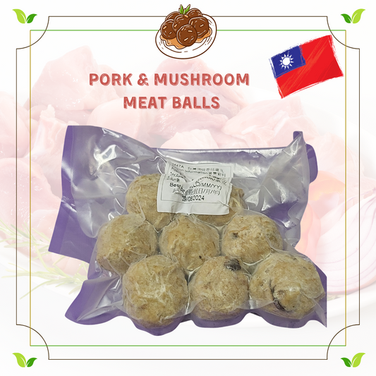 Meat Ball - Taiwan Top Quality Pork & Mushroom