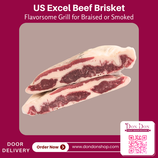 US Excel Beef Brisket 1-2kgs
