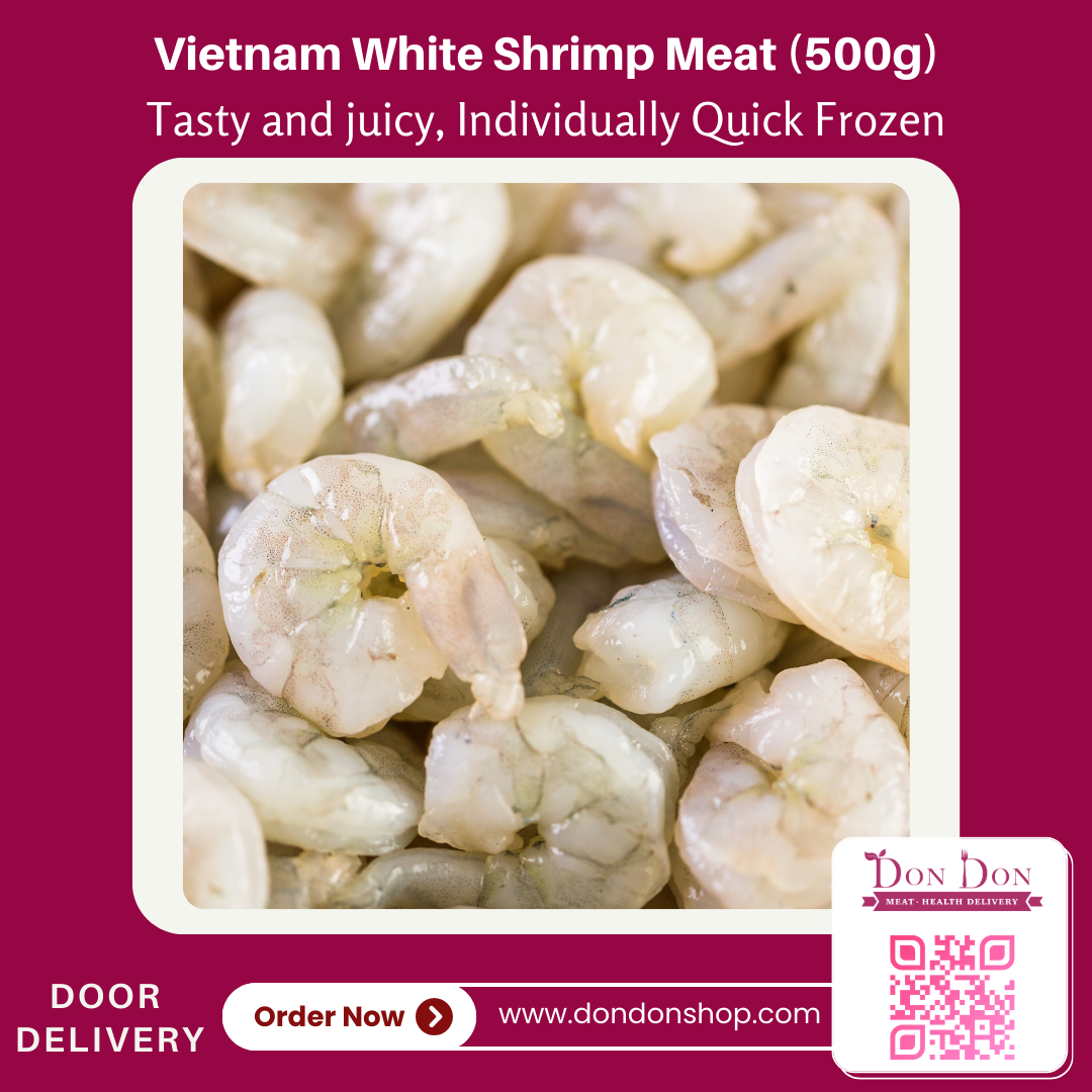 Vietnam White Shrimp Meat (500g)