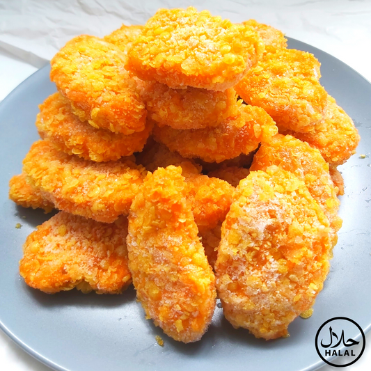 Malaysia MacFood Fully Cooked Cornflakes Chicken Nugget Halal (1kg)