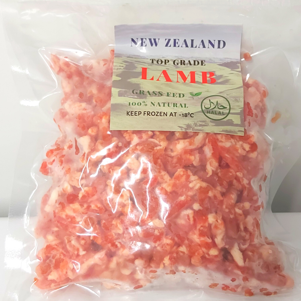 New Zealand Grass Fed Premium Ground Lamb (~330g)