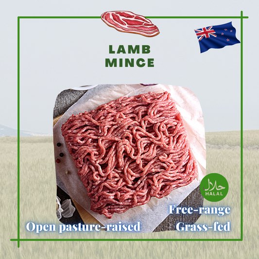 New Zealand Grass Fed Premium Ground Lamb (~330g)