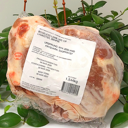 New Zealand Grass Fed Lamb Leg Boneless