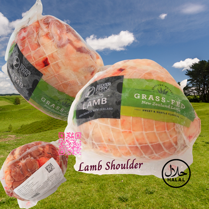 New Zealand Silver Fern Grass Fed Boneless Lamb Shoulder