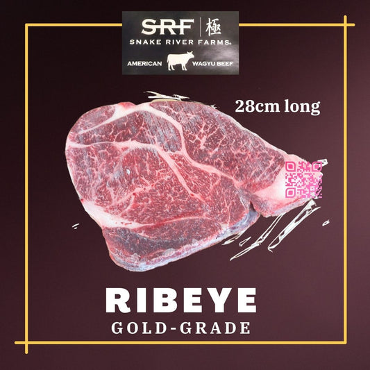 US Snake River Farm Wagyu Ribeye Steak (Gold-Grade)