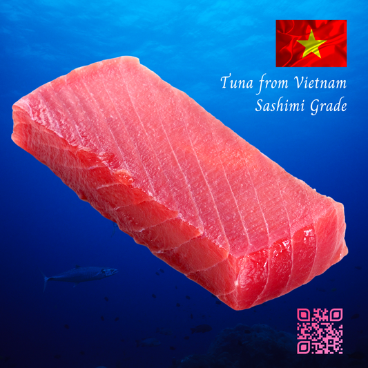 Vietnam Sashimi AAA Grade Yellowfin Tuna Saku