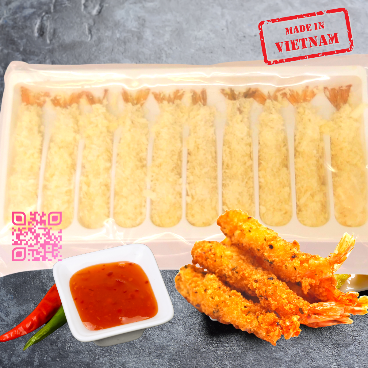 Vietnam Breaded Crumbed Shrimp (10 pcs)